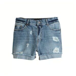 5/$100 SALE -  The Kooples Distressed Jean Shorts